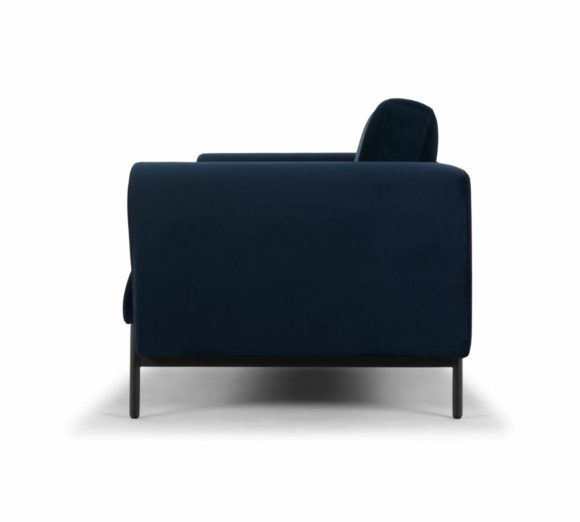 Maggie Sofa 3-Sitzer Velour Lux Navy 2