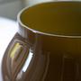 Vase Murano glass Brown 1