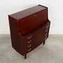 Secretaire in mogano anni '70 7