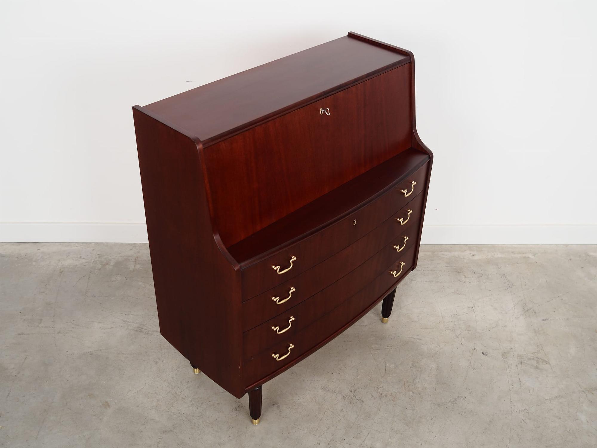 Mahogany secretary 1970 Jahre 7