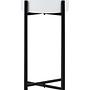 Trosa Small Standing Flower Pot White Black 0