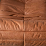 Togo Armchair Pull-Up Leather Peach Brown 4
