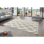 Ayoun In-/Outdoorteppich Hellgrau Creme 3