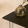 District Tisch Metall Ulmenholz Schwarz 0
