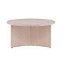 Saltö Coffee table Small White stained Wood 6