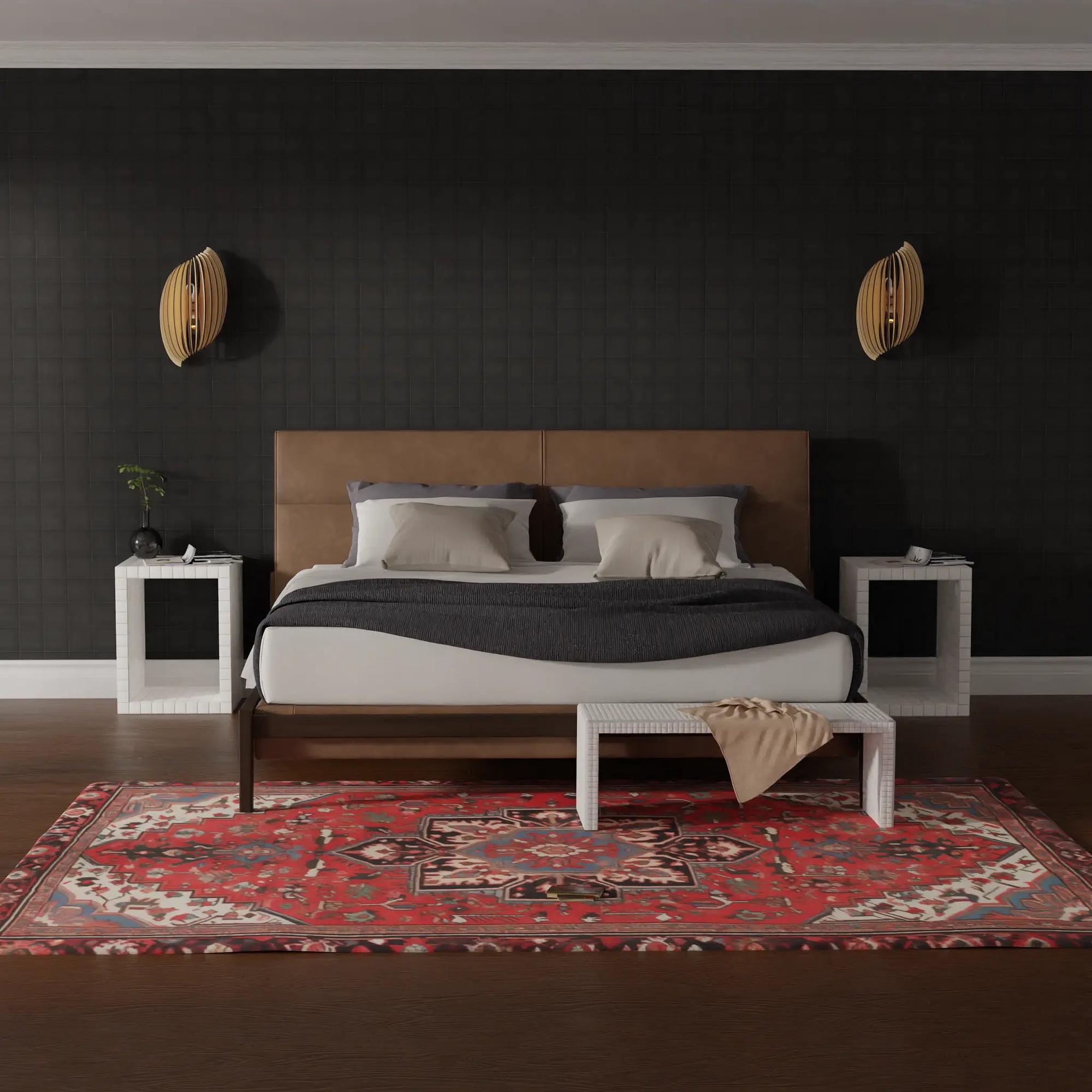 Assia Clair Wandlampe Holz 6