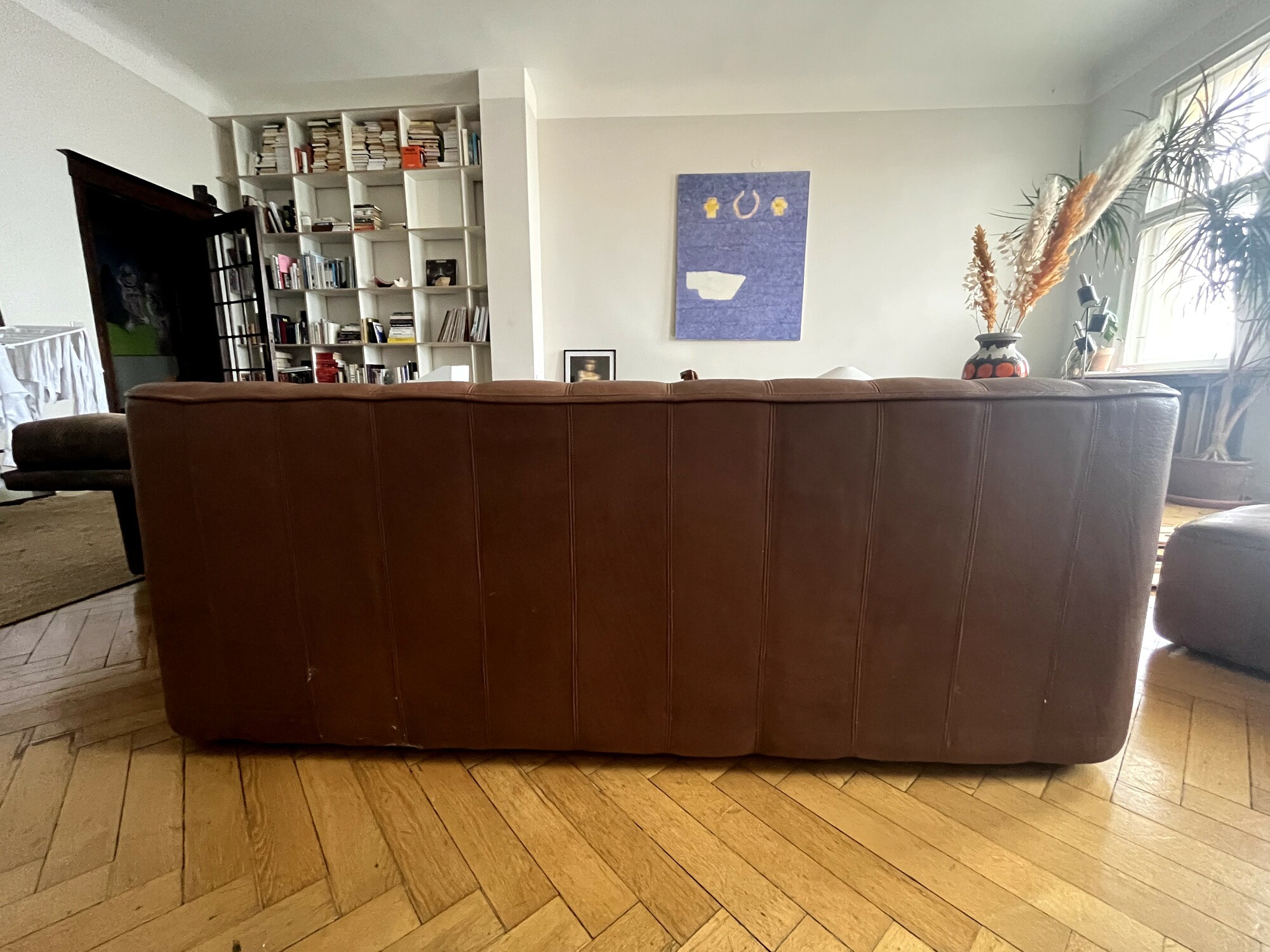 DS-44 Sofa 3-Sitzer & Hocker Leder Braun 4