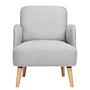 Lounge Chair Athie Light Grey 1