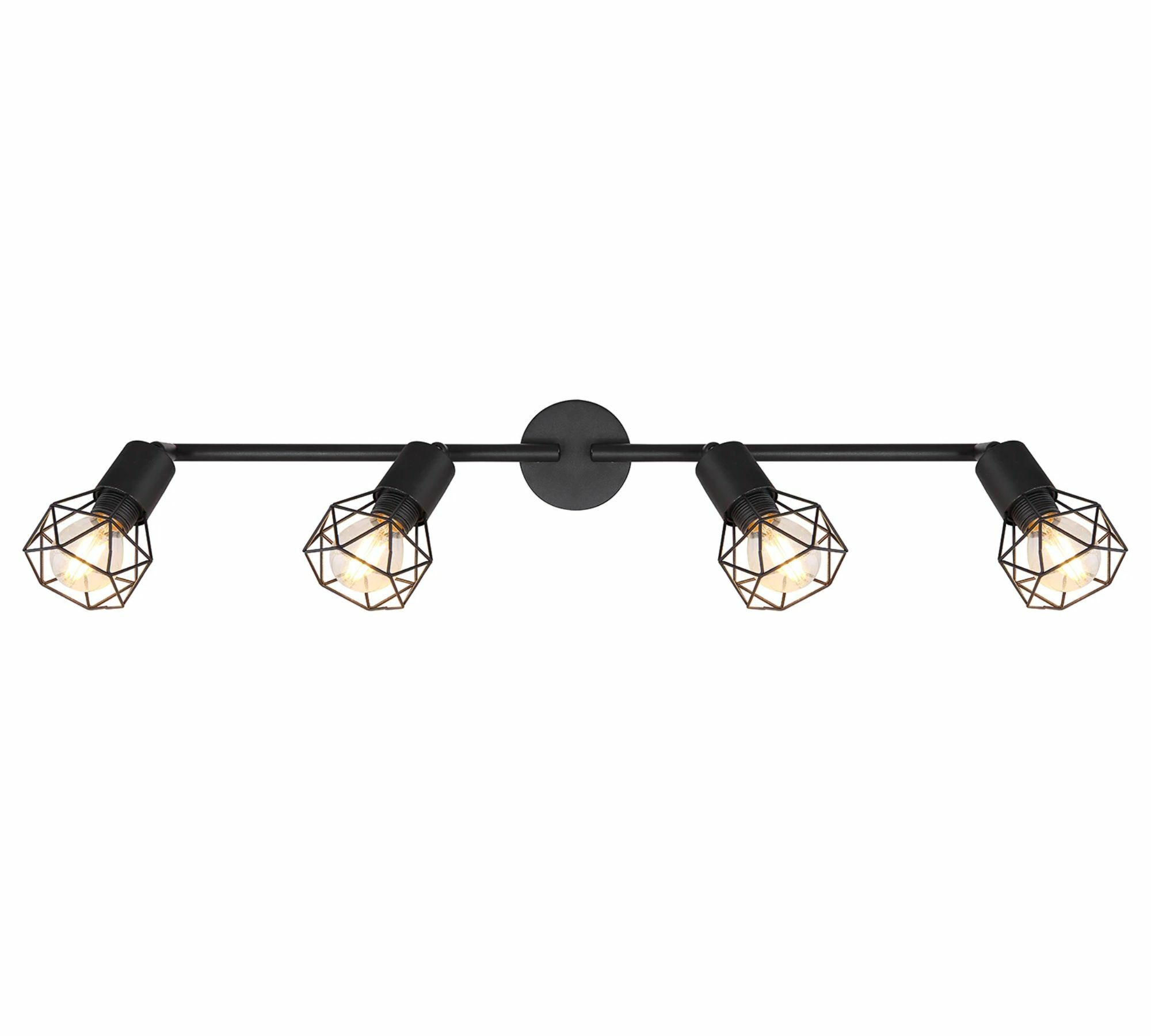 Ceiling light Xara III iron 4-light 1