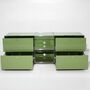 Unikat Sideboard mit Schubladen Yearbridge Green 1