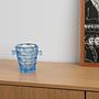 Rosice Ice bucket Blue 1950s 1