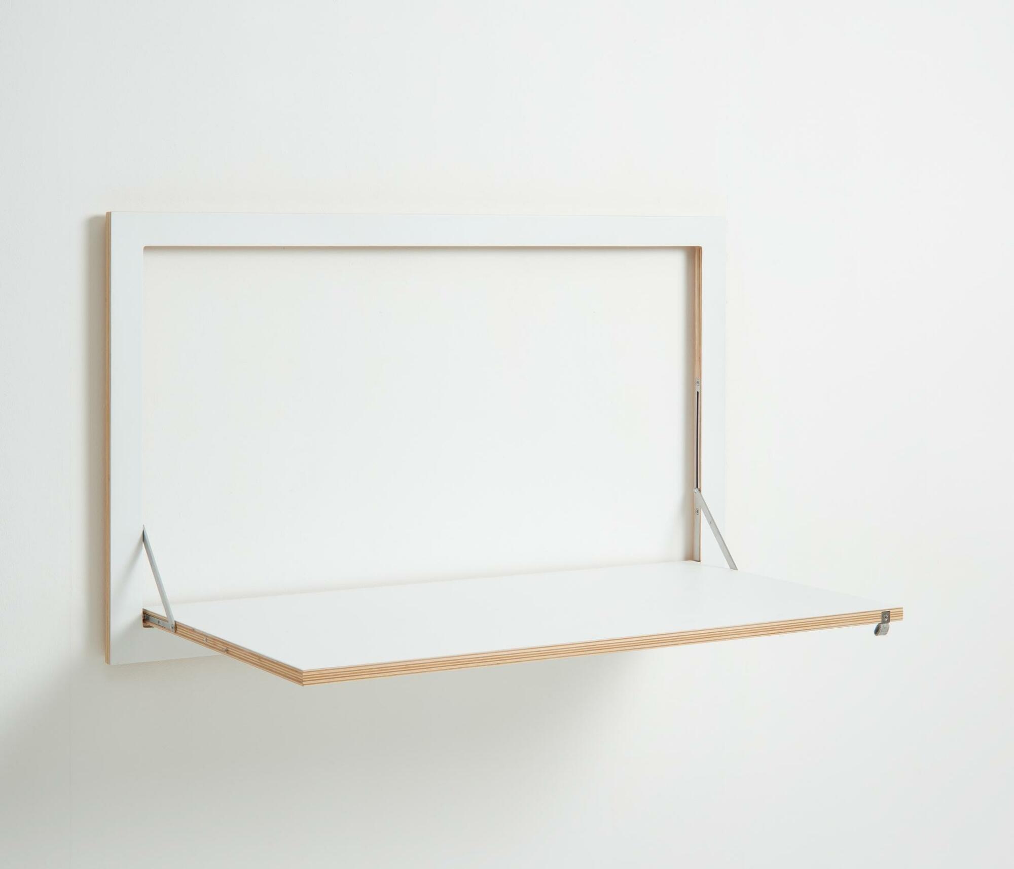 Fläpps Secretary Wood White 100 x 60 cm 3