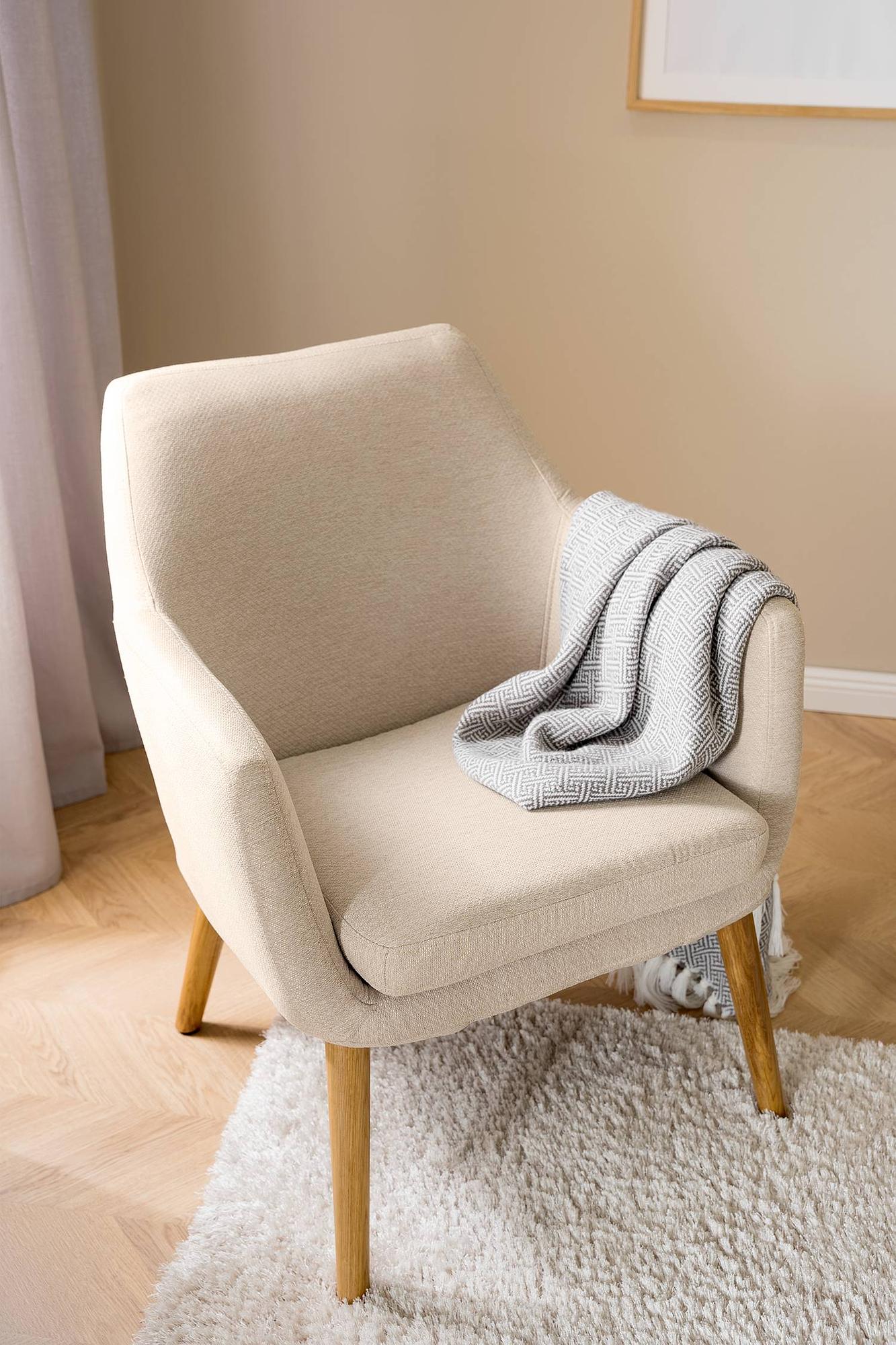 Nicholas Loungesessel Beige 3