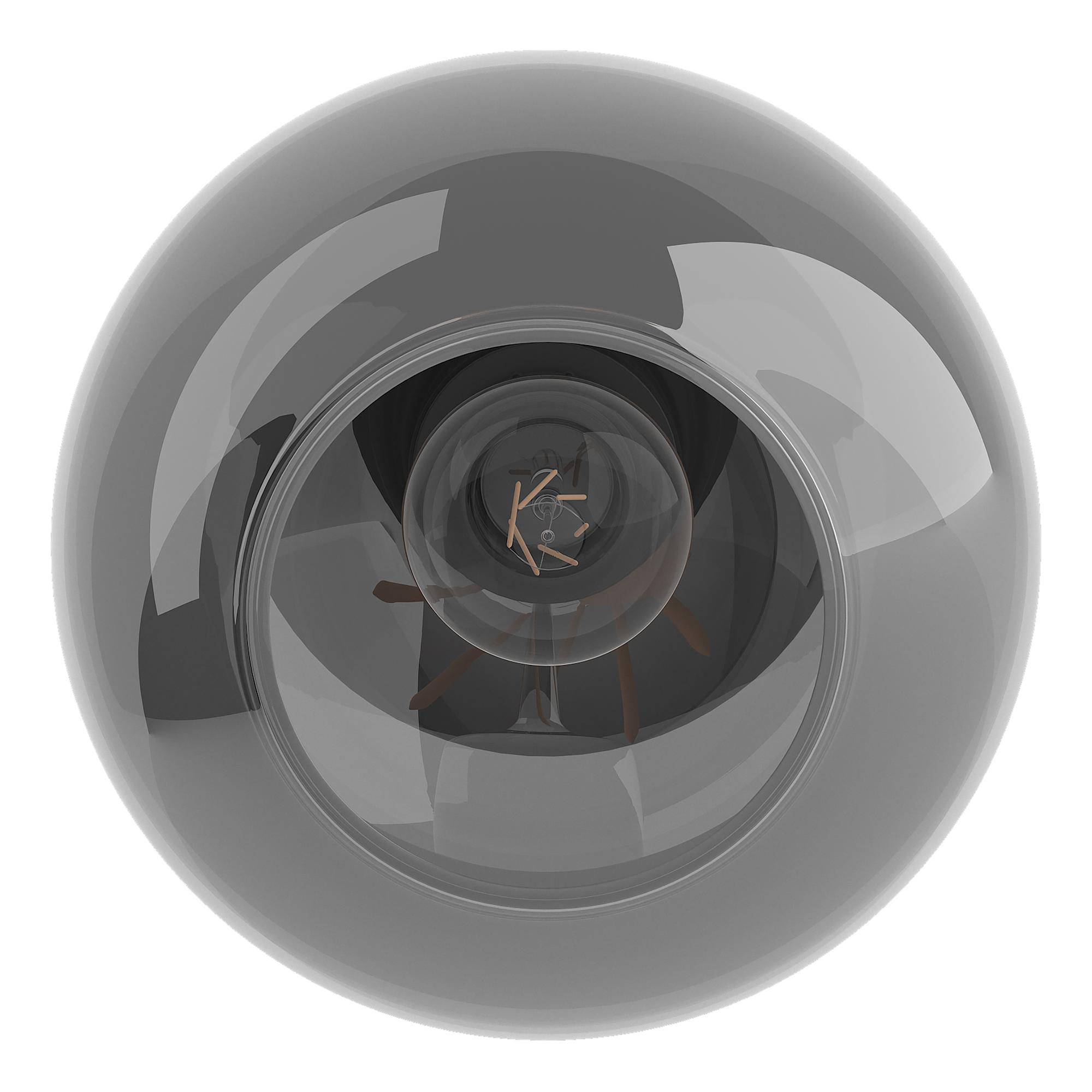 1-Flammig Entea Deckenleuchte Farbglas Eisen 2