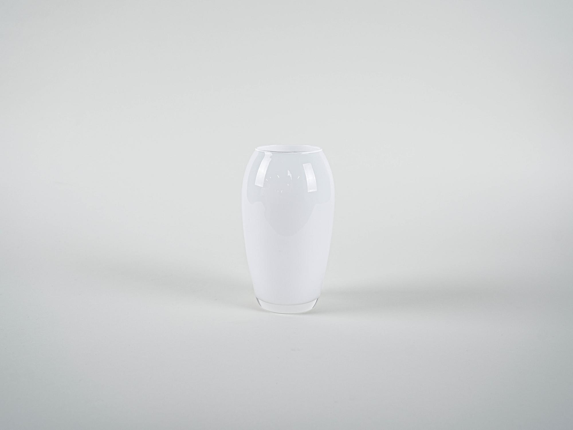 Glass vase 1970s 2