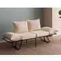 Viper Sofa 2-Sitzer helles Creme 3