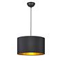 Hostel Pendelleuchte 1-flammig Messing Schwarz 1