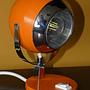 Eyeball Lampen 2er Set Orange 1970er Jahre 3