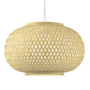 Pendant lamp natural fiber plant leaf 0