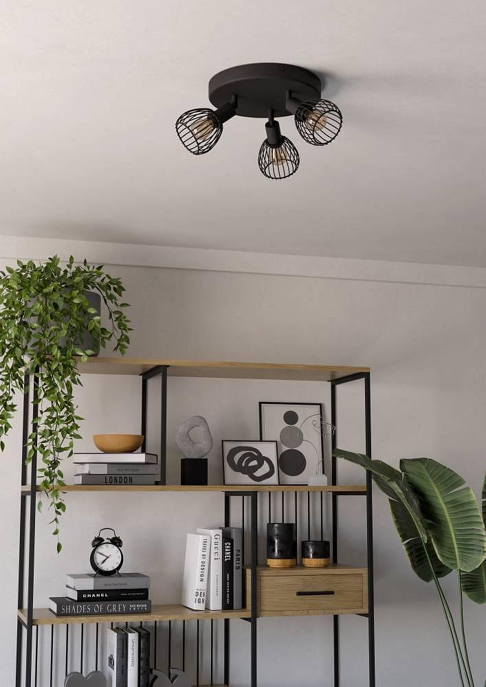 Sonnino Deckenleuchte 3-flammig Stahl 3