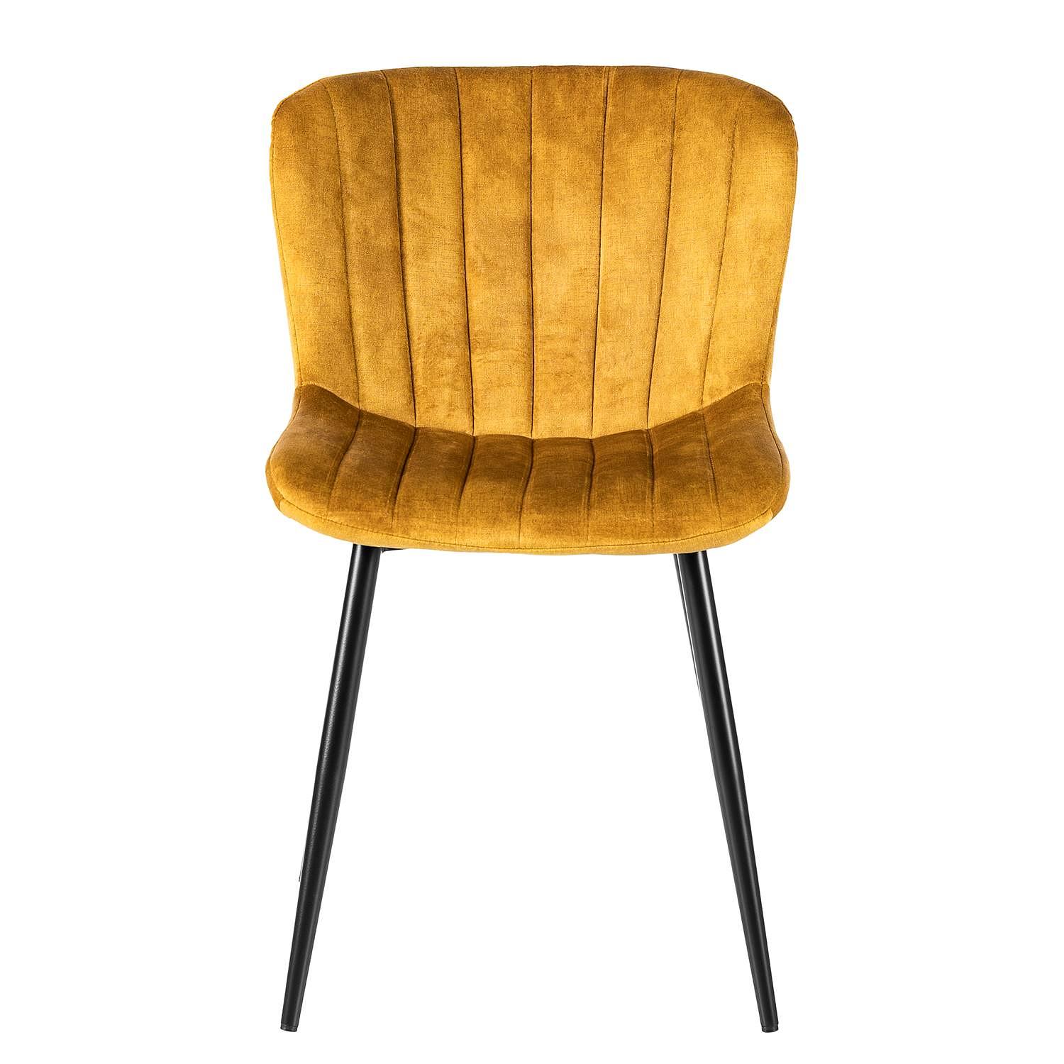 2x Esszimmerstuhl Pavilly (Goldgelb 3