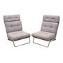2x Vintage Lounge Chairs 1970s 0