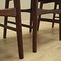 4x Dining chair teak 1970s 12