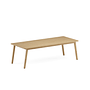 FLEXX Dining Table Teak Wood Brown 240x100 cm 0