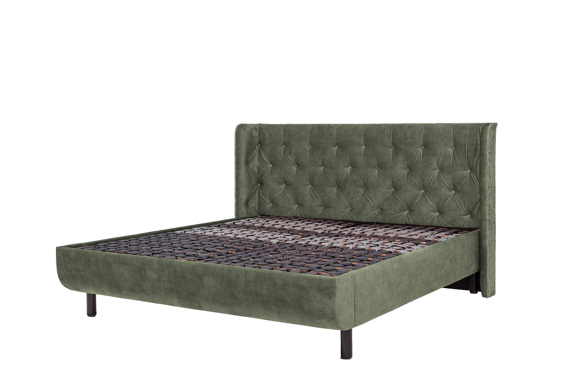 Arc™ Luxury Bett mit starren Rahmen Dunkelgrün 180 x 200 4