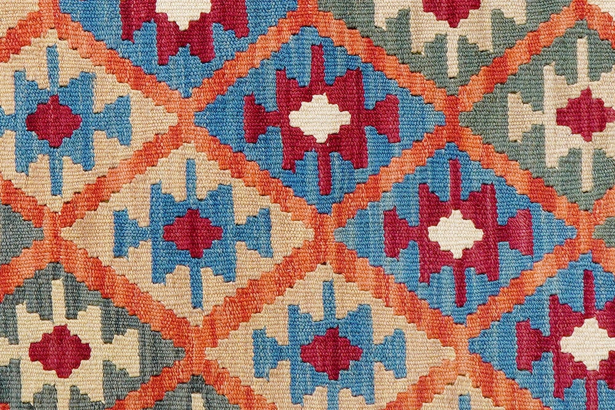 Kilim Gashgai Teppich Wolle Mehrfarbig 3