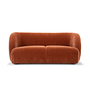 Design-Award-Winning Paula Sofa 2-Sitzer Moss Rust 0