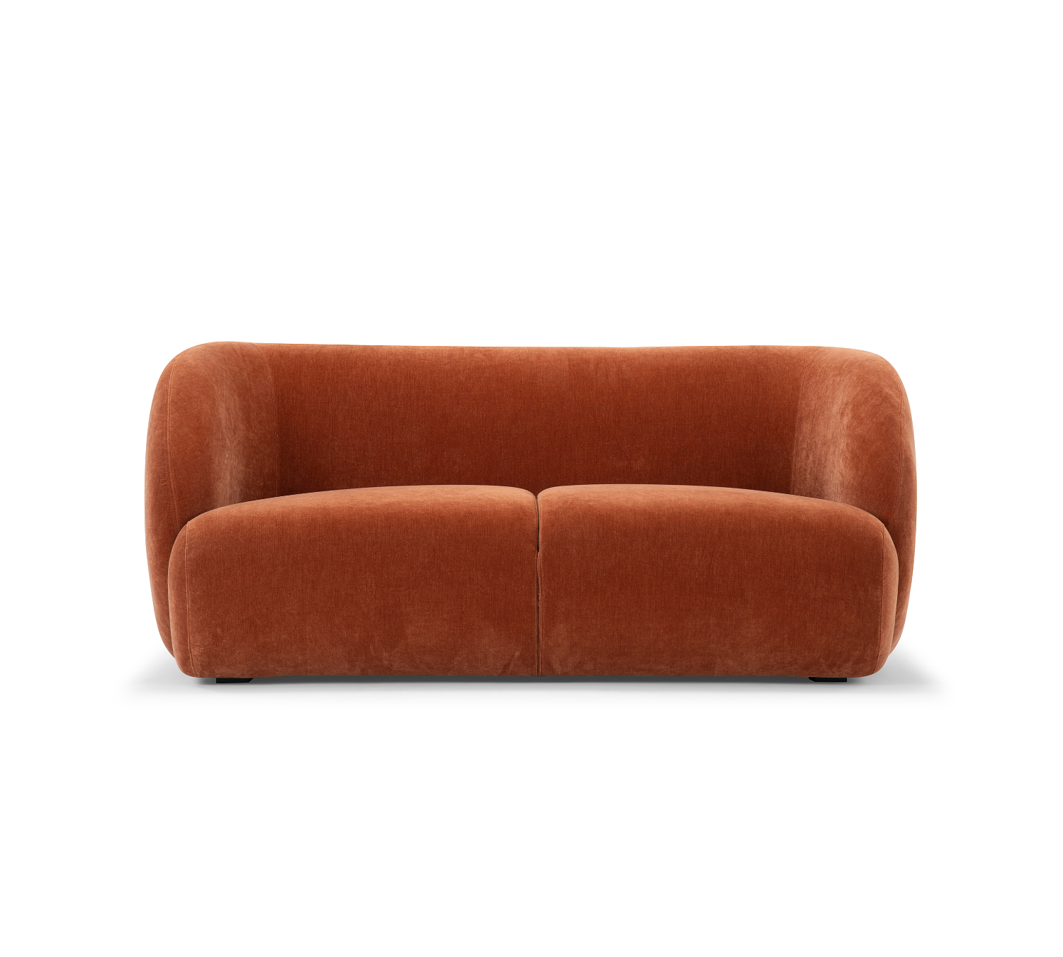 Design-Award-Winning Paula Sofa 2-Sitzer Moss Rust 0