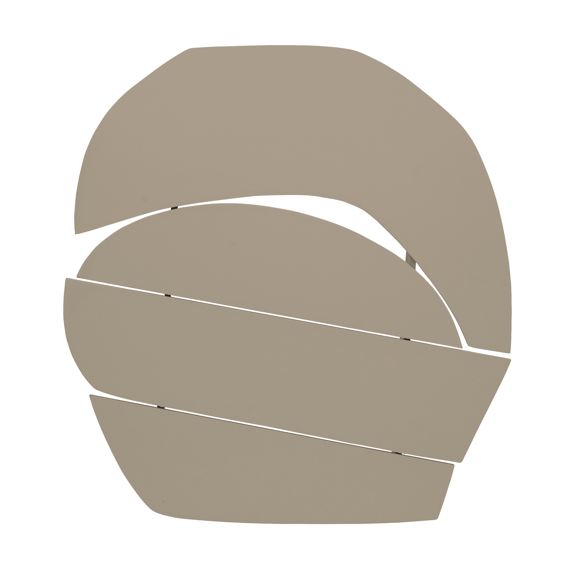 Holzblock Wanddeko Nebel 3