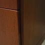 Vintage Bücherregal Teakholz Braun 1960er Jahre 13