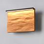 LED wall lamp Kalea 1-light pine iron 20 cm 0