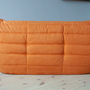 Togo Sofa 2-Sitzer Textil Orange 5