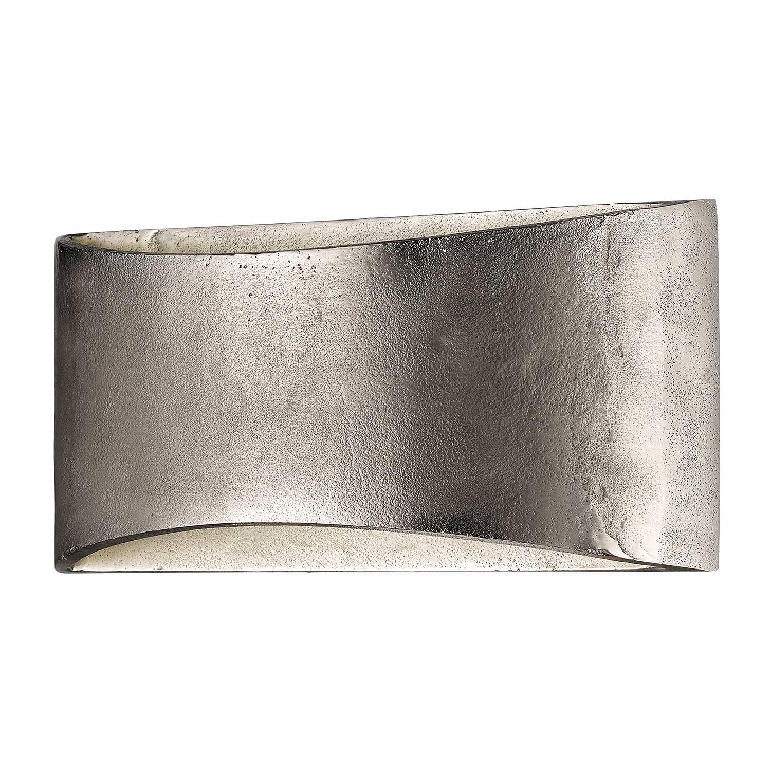 LED-Wandleuchte Shine-Alu Silber Matt 0