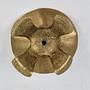 Vintage Kerzenständer Messing Metall Gold  1960er Jahre 4