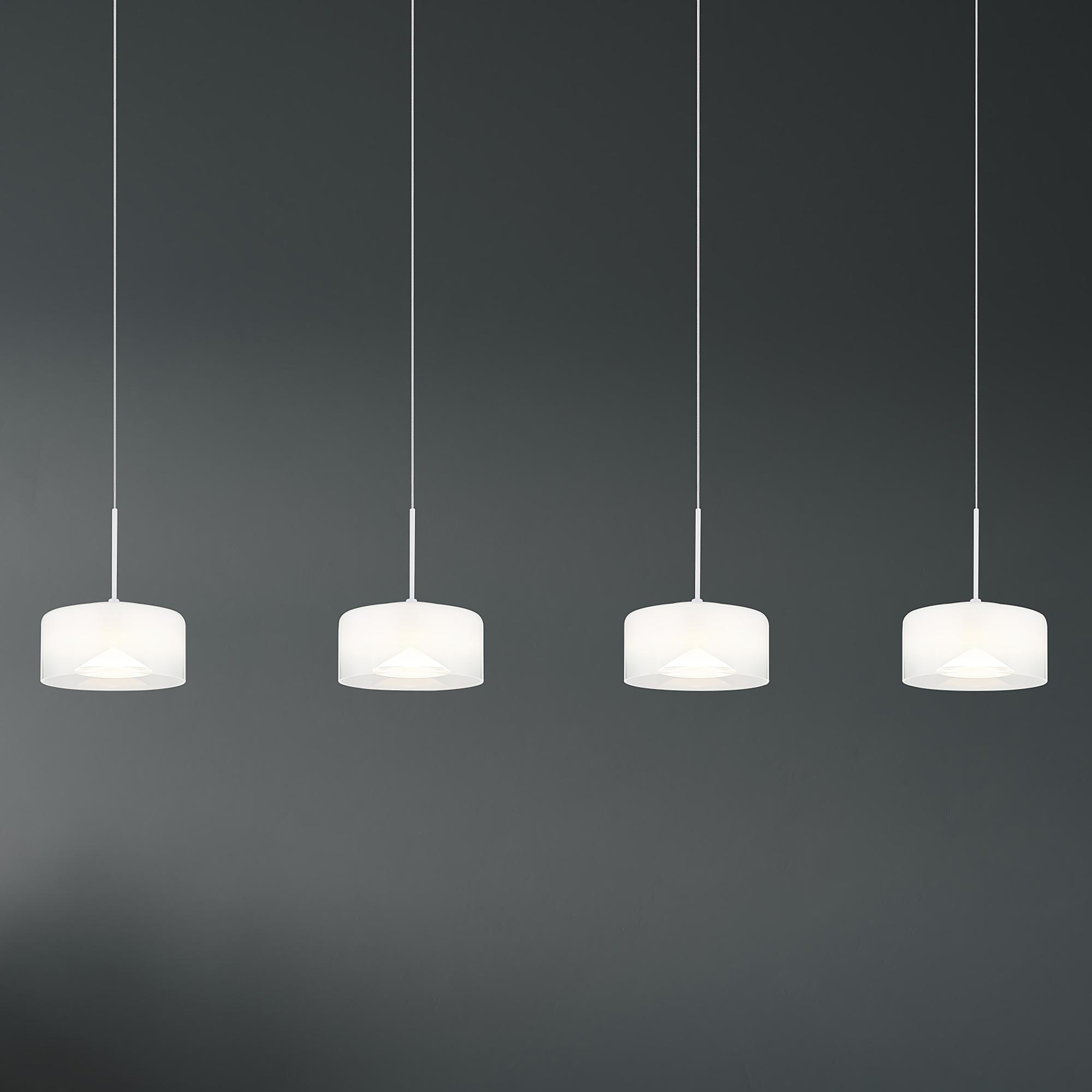 LED Pendant Light Belinda Clear Glass Iron 1