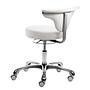 Office swivel chair myJAZZ synthetic leather aluminum white 1