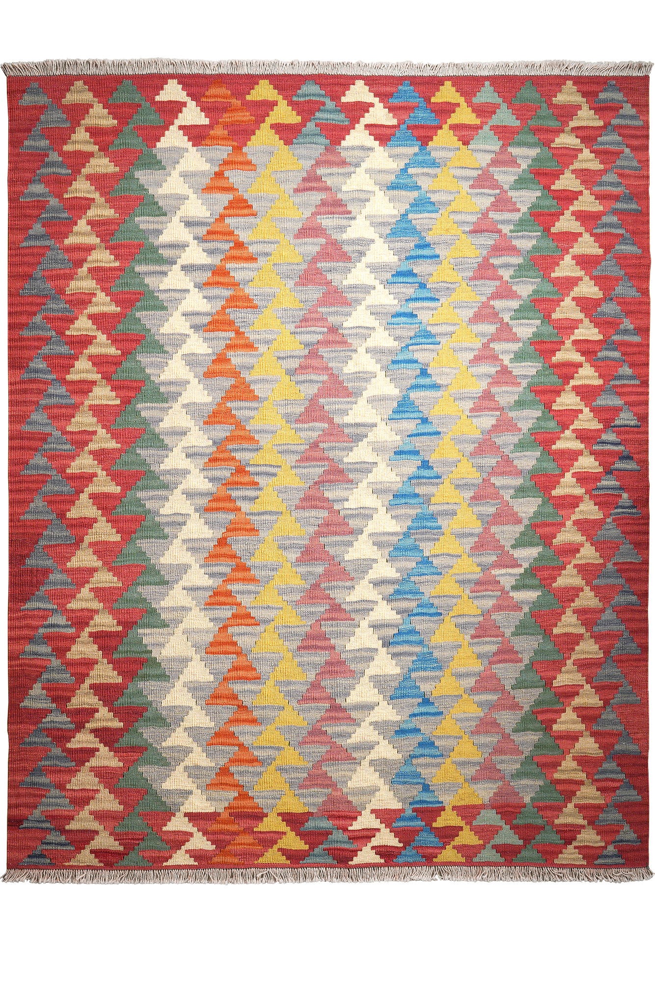 Kilim Gashgai Teppich Braun 0