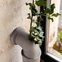 Pipeline 425 Vase Faserbeton Grau 1