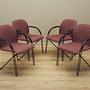 4x Dining chair with armrests 1980s 1