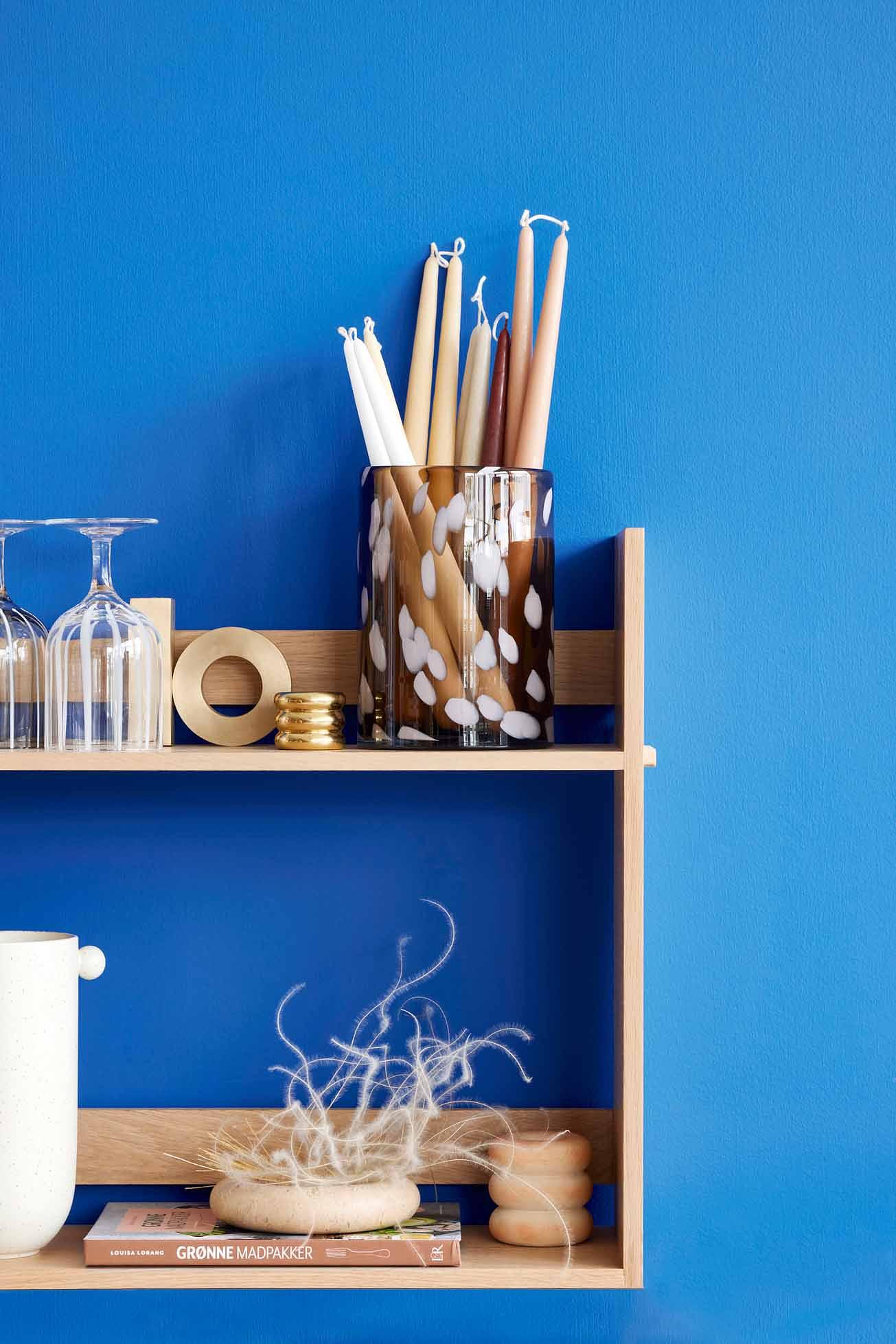 Jali Hurricane Vase Glas Braun 3