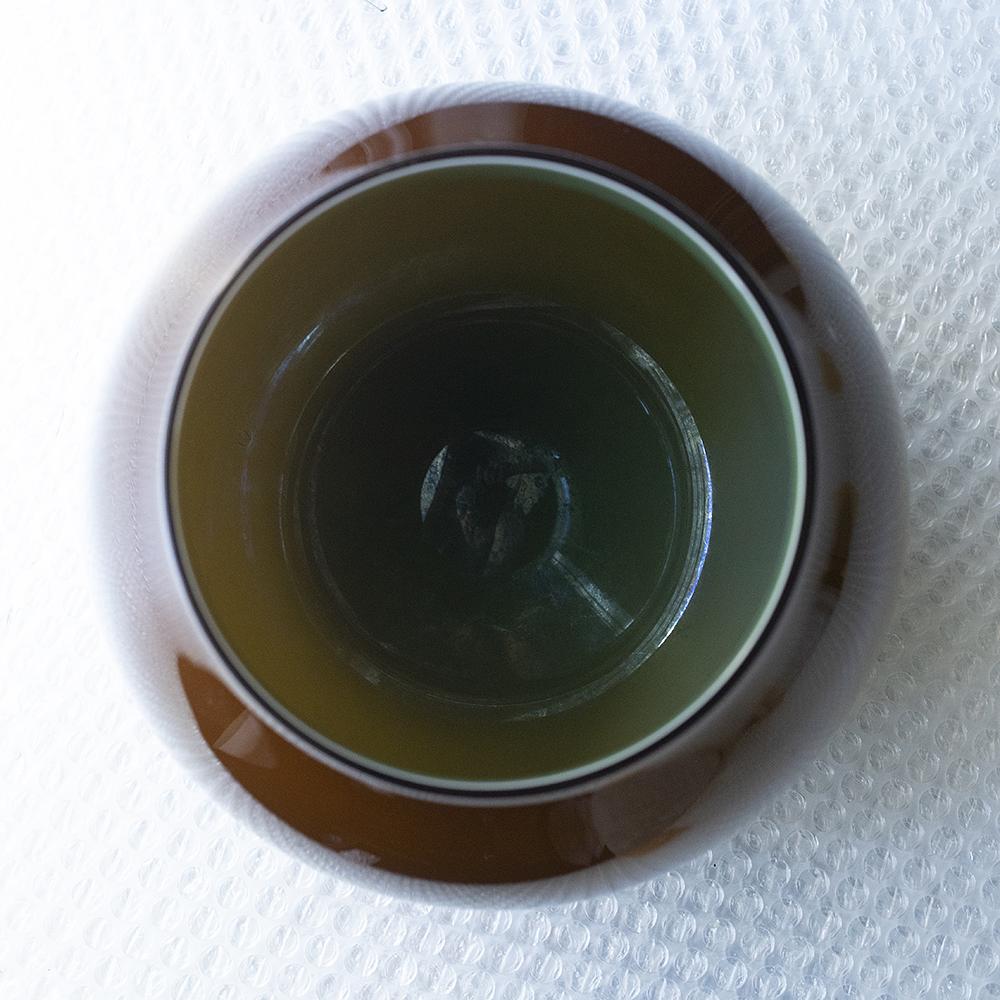 Vase Muranoglas Braun 2