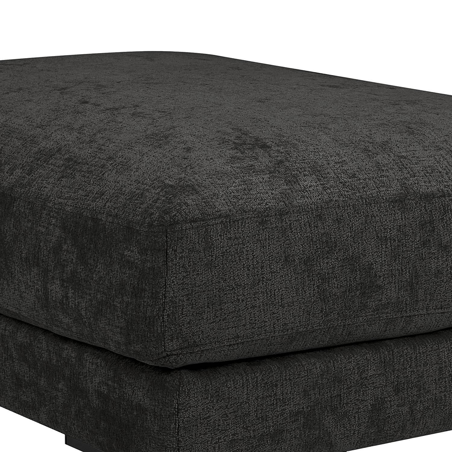 Polsterhocker Luton Anthrazit 2