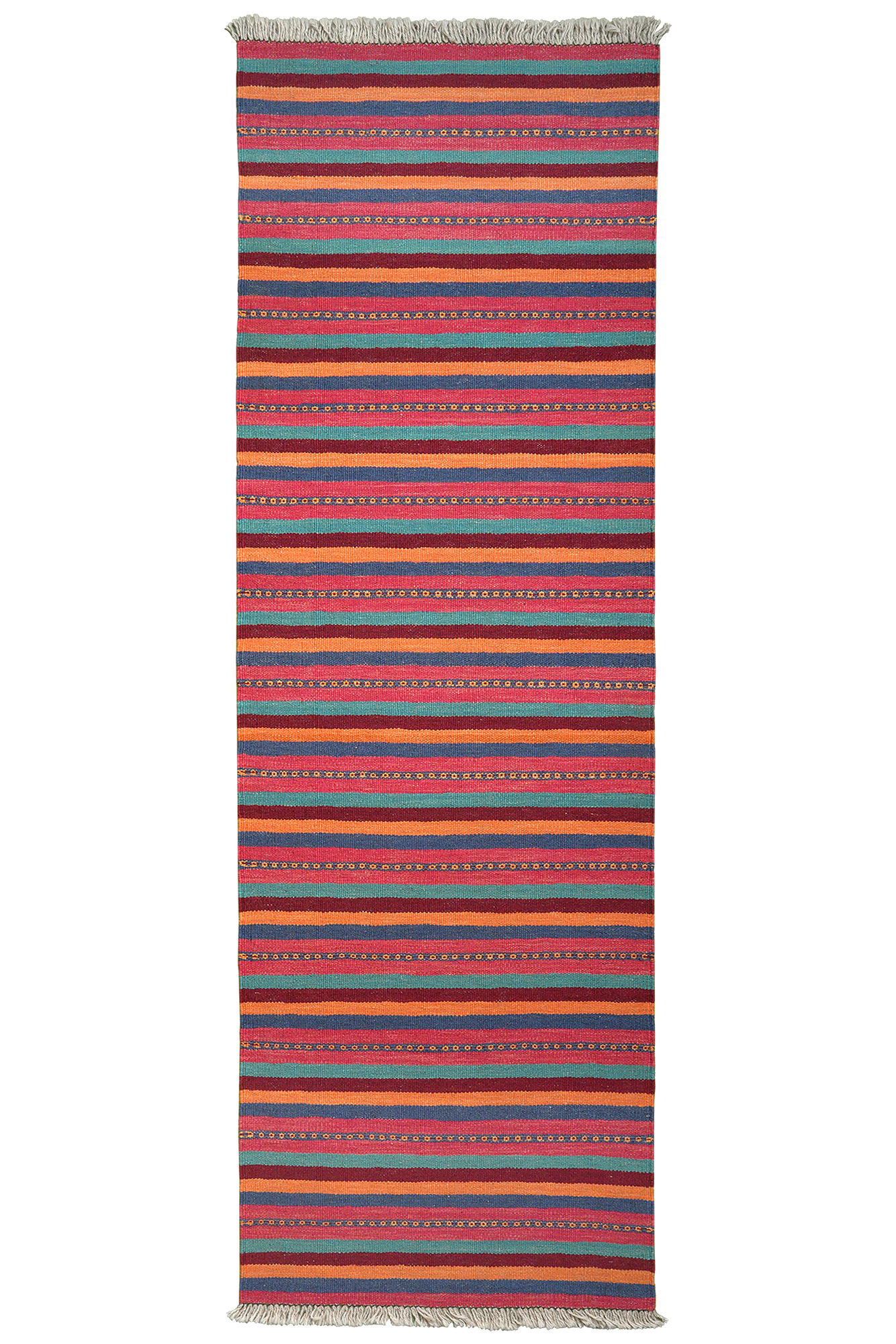 Kilim Gashgai Teppich Mehrfarbig 0