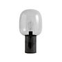 Stockholm Table Lamp Marble Glass Black 0