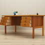 Vintage Desk Ash Wood Brown 1960s 3