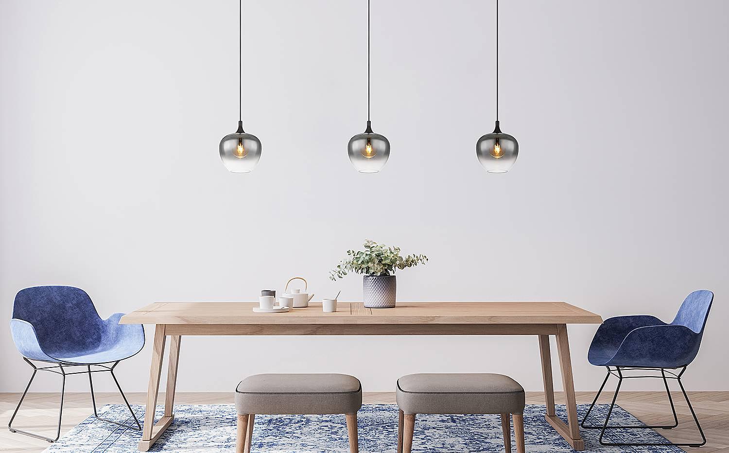 Pendant lamp Maxy Type B colored glass iron Diameter: 24 cm 2